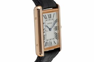 Thumbnail von Cartier Tank Solo LM 18k (0,750) Roségold Quarz Herrenuhr Ref. W5200025 Papiere