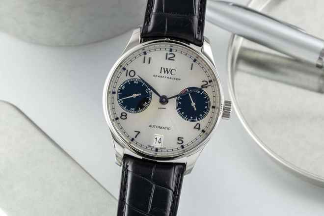  IWC Portugieser Automatik Edelstahl Automatik Herrenuhr Ref. IW500706 one out of 50 