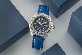 Thumbnail von Breitling Colt Quartz 300M Datum Edelstahl Quarz Herrenuhr Ref. A57035 Klassiker