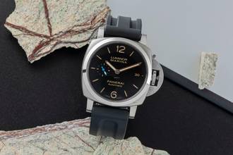 Thumbnail von Panerai Luminor Marina 1950 3 Days Automatic 42 3 Days Stahl Automatic Ref. PAM01392 B&P
