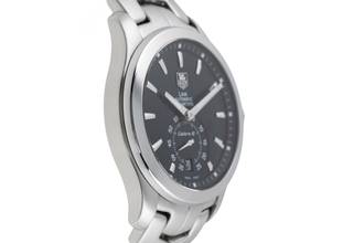 Thumbnail von TAG Heuer Link Calibre 6 Black Dial Edelstahl Automatik Herrenuhr Ref. WJF211A