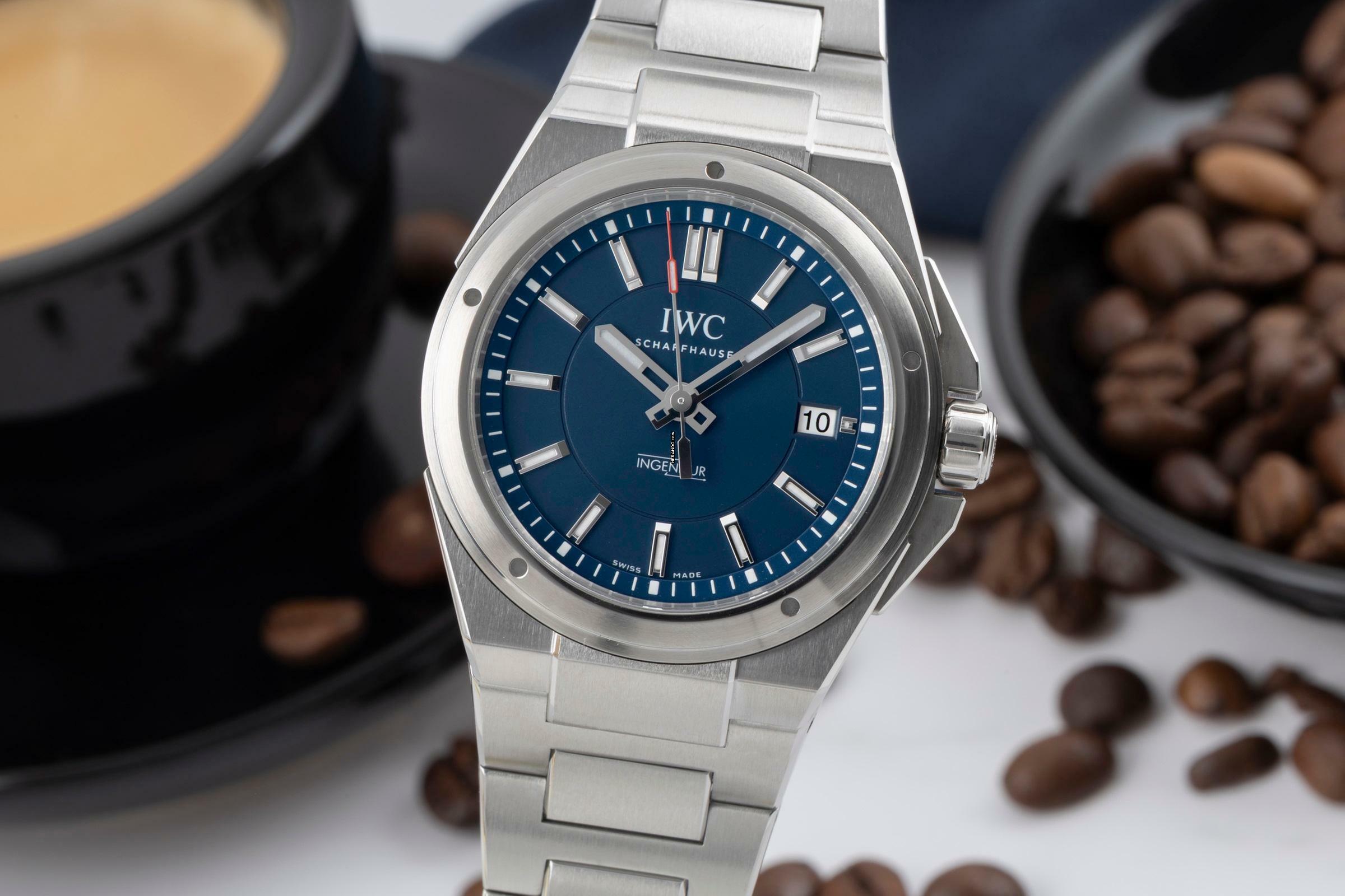 IWC Ingenieur Automatic Laureus Sport Automatik Edelstahl Limited Ref. IW323909 B&P 2016