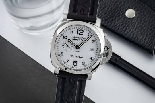  Panerai Luminor Marina 1950 3 Days Automatic Stahl Automatik Herrenuhr Ref. PAM00499 B&P 