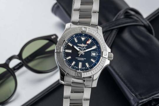  Breitling Avenger Stahl Automatik Herrenuhr Ref A17318101B1A1 Box & Papiere 2020 