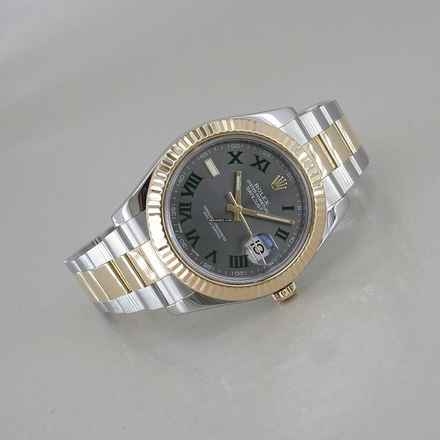  Rolex Datejust II Wimbledon Ø 41 mm Stahl/18k Gelbgold Full Set 