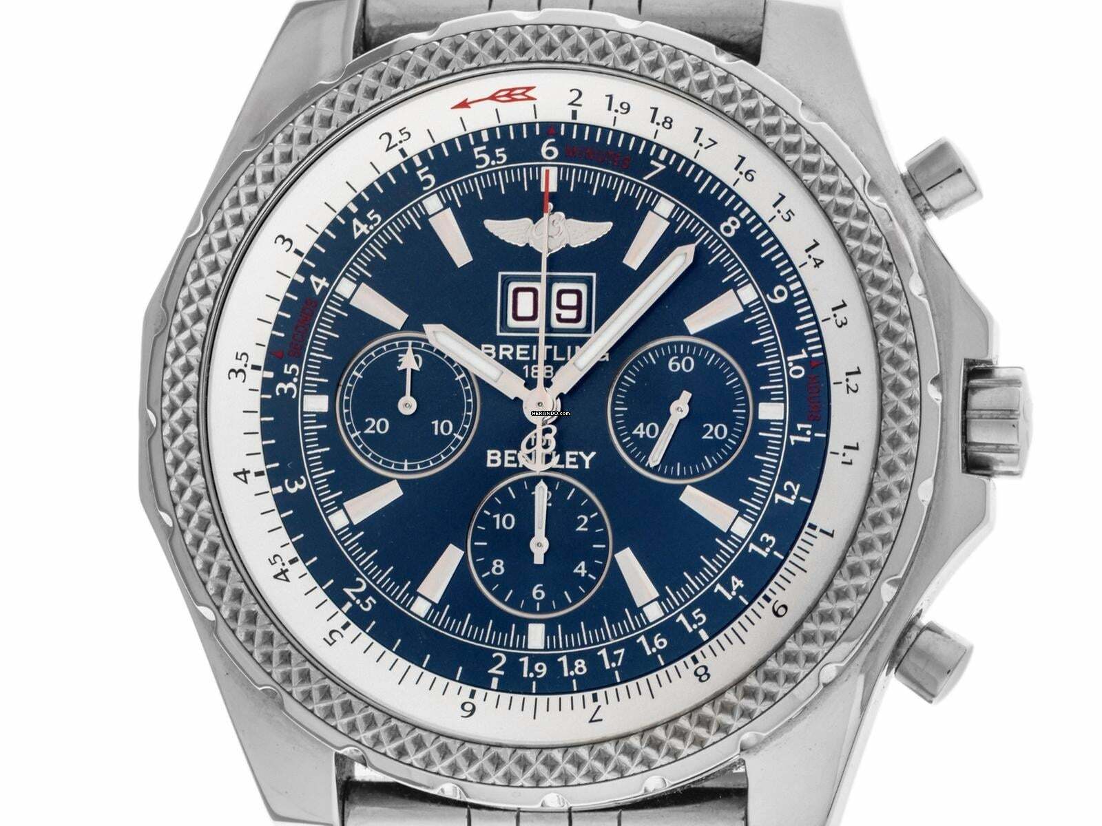 Breitling Bentley 6.75 for Bentley Ref.A44362 2006 Full Set wie Neu Vintage For Bentley