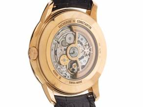 Thumbnail von Vacheron Constantin Patrimony Ref.4000U/000R-B110 2021 Full Set wie Neu Patrimony Retrograde Day-Date 18kt Roségold Krokoleder Faltschließe