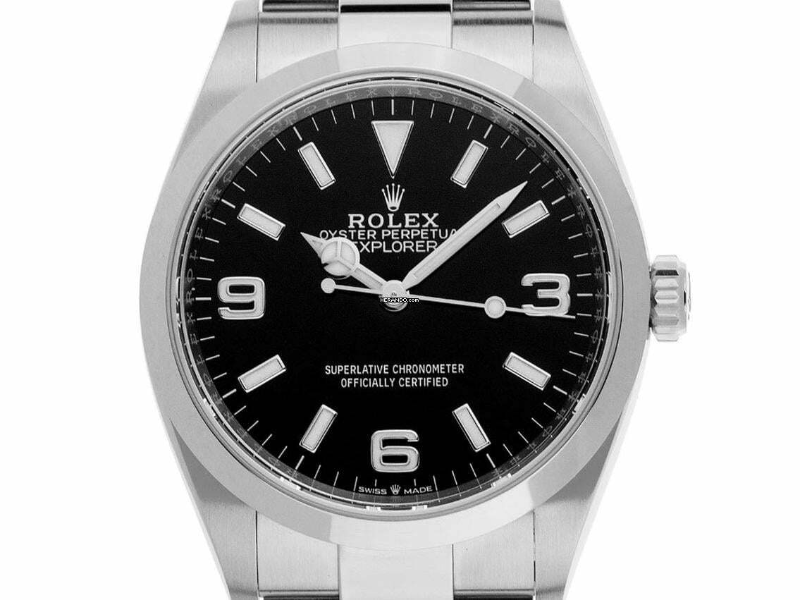 Rolex Explorer I Ref.124270 2022 Full Set wie Neu Explorer