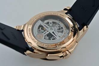 Thumbnail von IWC Portugieser Portuguese Yacht Club Moon Tide 18k Rosé Gold IW344001