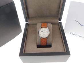 Thumbnail von IWC Portofino Automatic Edelstahl Datum 34 mm im Top Zustand Automatik mit Lederband