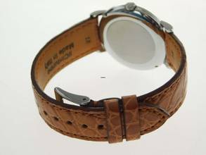 Thumbnail von IWC Portofino Automatic Edelstahl Datum 34 mm im Top Zustand Automatik mit Lederband