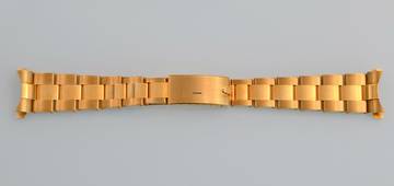 Thumbnail von Rolex Oyster Perpetual Date 15238 champagne dial yellow gold 18KT Full Set Like NEW