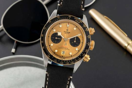  Tudor Black Bay Chrono Stahl / Gold Automatik Ref. 79363N Box & Papiere 2023 