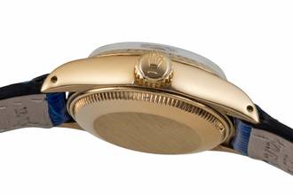 Thumbnail von Rolex Lady-Datejust 18k (0,750) Gold Automatik Damenuhr Ref. 6917 Vintage