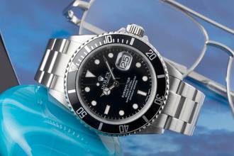 Thumbnail von Rolex Submariner Date 1000ft Oyster Edelstahl Automatik Ref. 16610T D-Serie