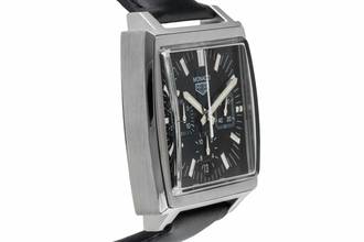 Thumbnail von TAG Heuer Monaco Chronograph Stahl Automatik Herrenuhr Ref. CS2111.FC8119