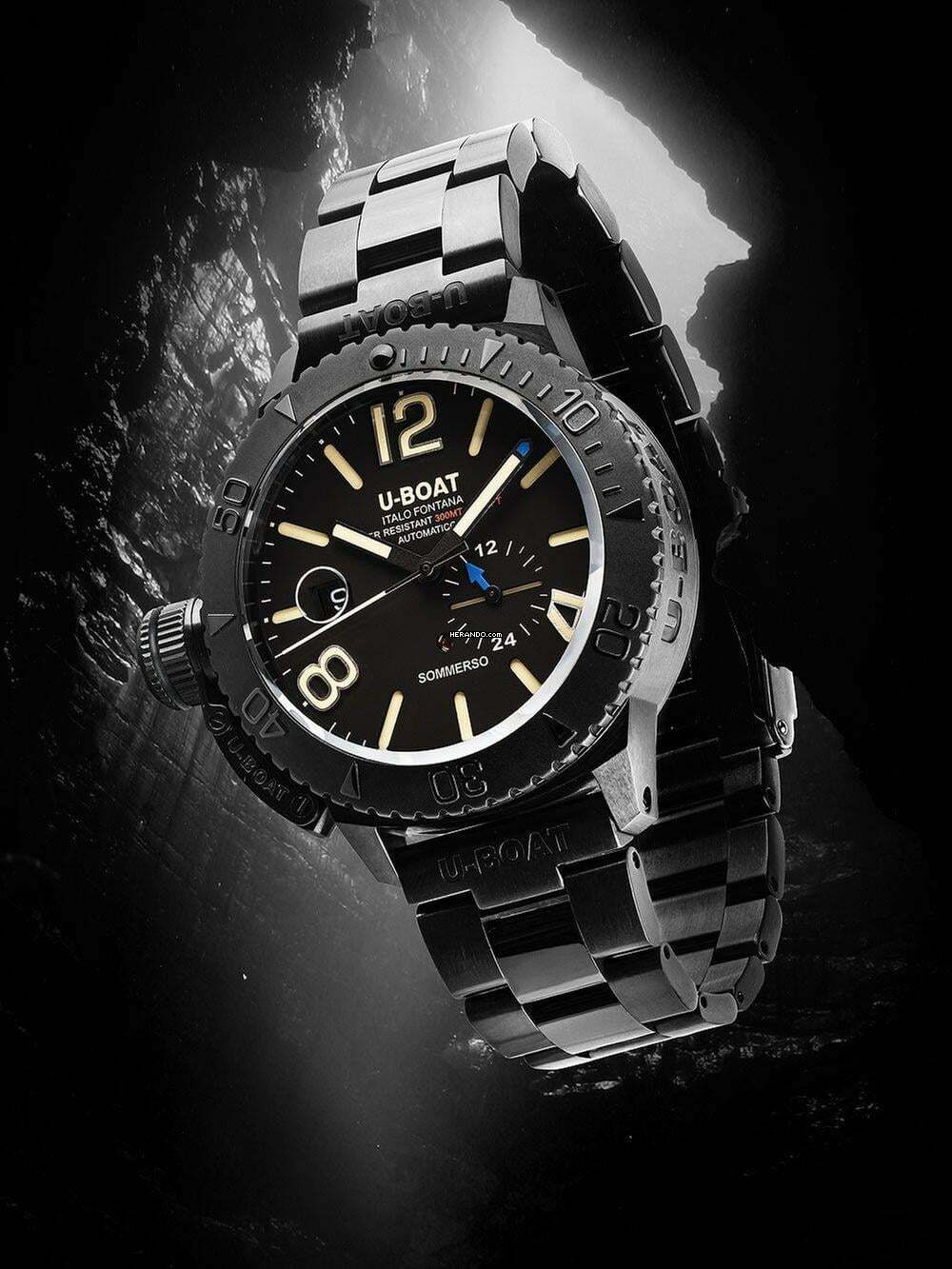 U-Boat 9015/MT Sommerso DLC Automatik Herrenuhr 46mm 30ATM