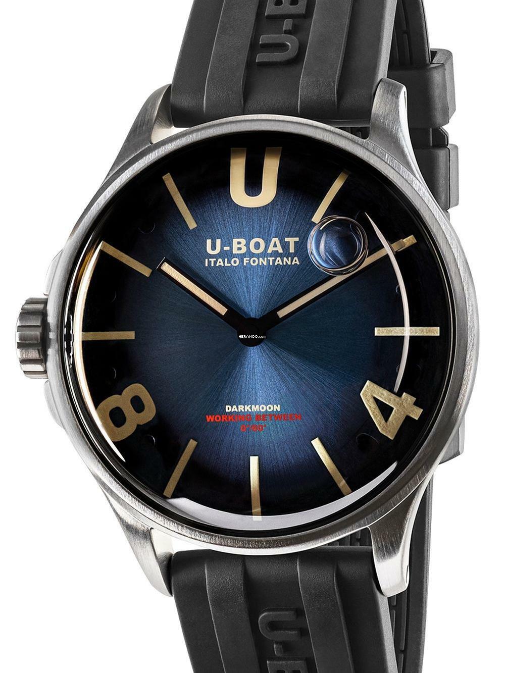U-Boat 9021/C Darkmoon Herrenuhr 41,5mm SS 5ATM