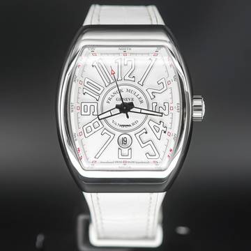 Franck Muller Vanguard White Steel FULLSET