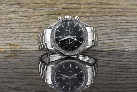  Omega Speedmaster Broad Arrow 3551.50.00 Black Dial Automatik - Full Set 2002 