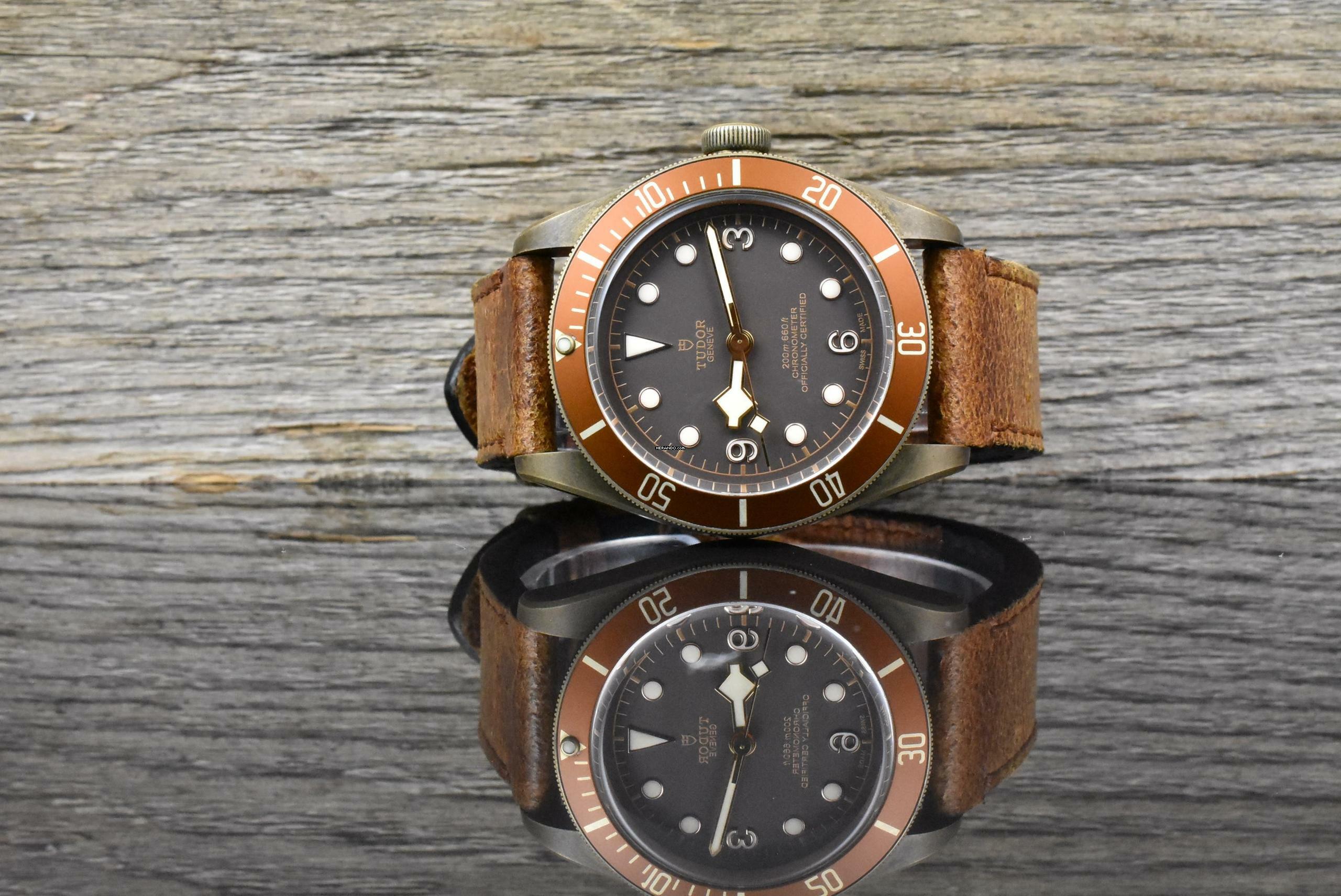 Tudor Black Bay Bronze Heritage Black Bay 79250BM VERY NICE - Automatik - 2018