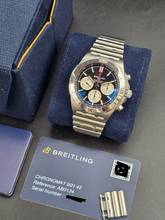 Thumbnail von Breitling Chronomat 42 B01 42mm AB0134101B1A1 Black Dial Steel Bracelet Very Good Full Set 12-2021