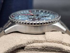 Thumbnail von Breitling Navitimer 1 B01 Chronograph 43mm AB0138241C1A1 'Ice Blue' dial Steel bracelet Very Good Full Set 6-2024 (warranty until 2032)