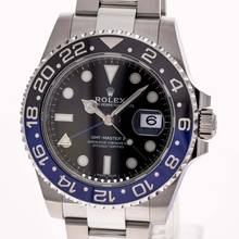 Thumbnail von Rolex GMT-Master II Batman Oyster – 116710BLNR – like NEW – 03/2017 Full Set Lc100