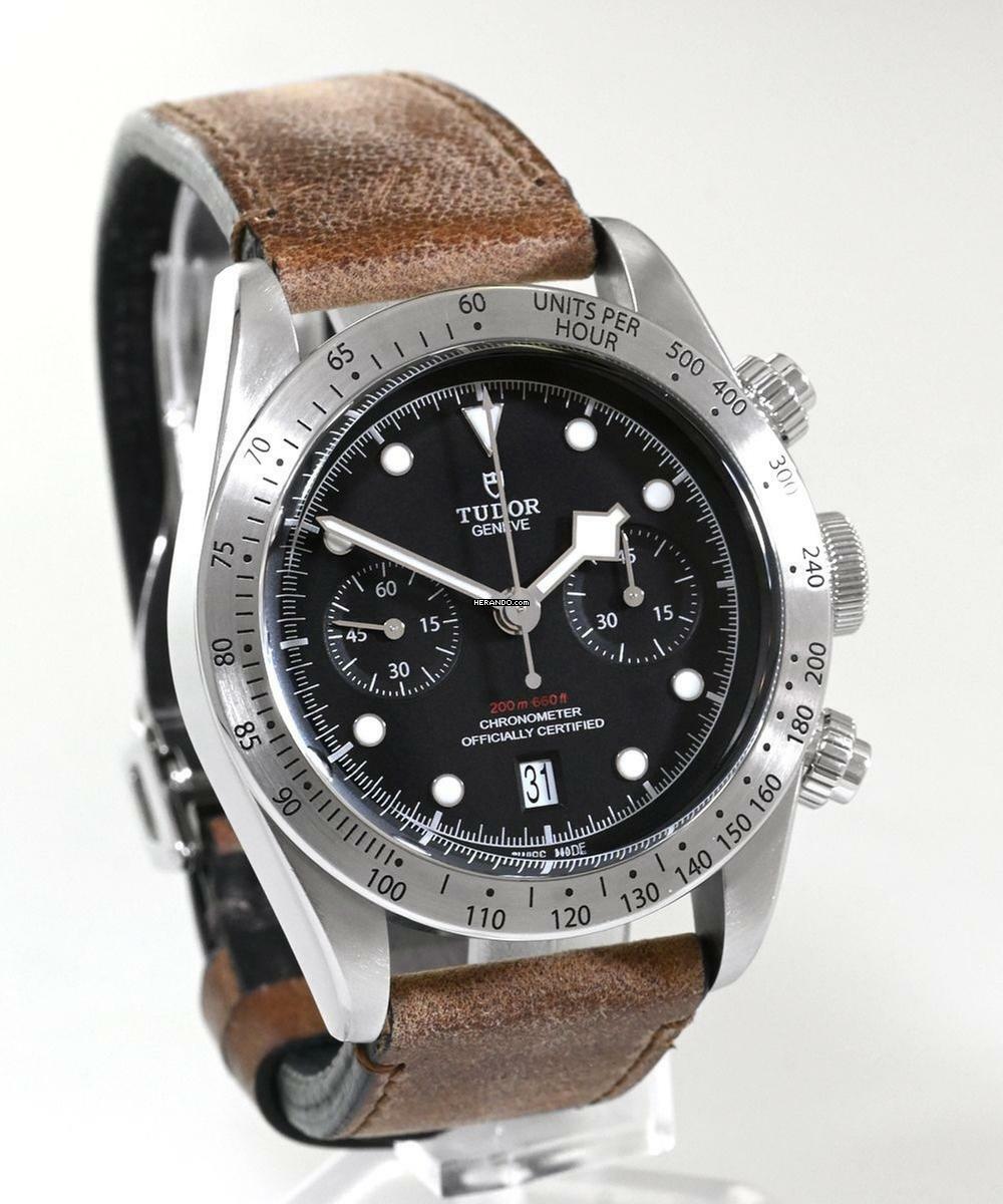 Tudor Black Bay Chrono Heritage Black Bay Chronograph Ref. M79350-0002 - Komplett Service bei 03.2026
