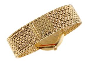 Thumbnail von Chopard 18 K. Gold Vintage Watch Flat Mens Watch Classic with original box Top condition