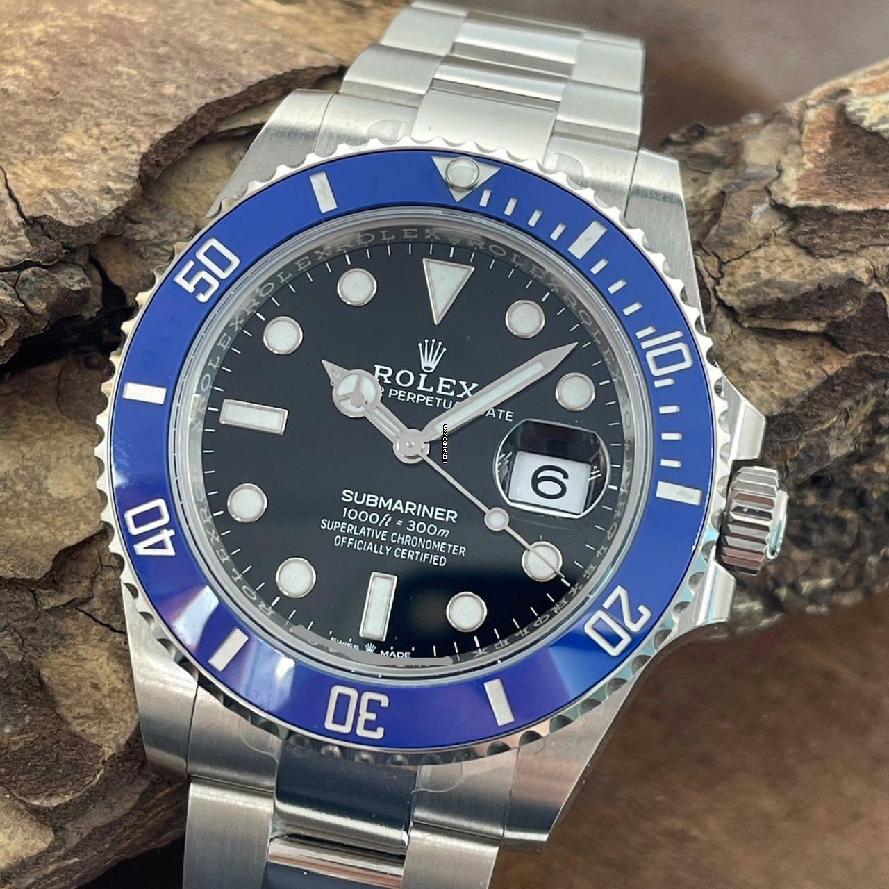 Rolex Submariner Date Submariner Cookie Monster - Weißgold - UNGETRAGEN - FULLSET 2023 - Ref. 126619LB