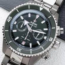 Thumbnail von Rado Captain Cook High-Tech Ceramic Automatic Chronograph NEW FULL SET