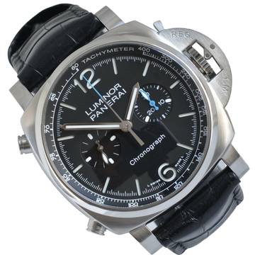  Panerai Luminor PAM01109 Chronograph 44MM Full Set TOP Condition 