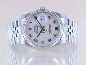 Thumbnail von Rolex Datejust 36 16200 Saphirglas Computer dial Jubiléband rar Automatik B+P
