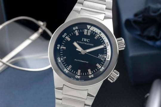  IWC Aquatimer Automatic Stahl Automatik Herrenuhr Ref. IW354804 Klassiker 