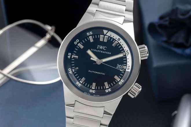  IWC Aquatimer Automatic Stahl Automatik Herrenuhr Ref. IW354804 Klassiker 