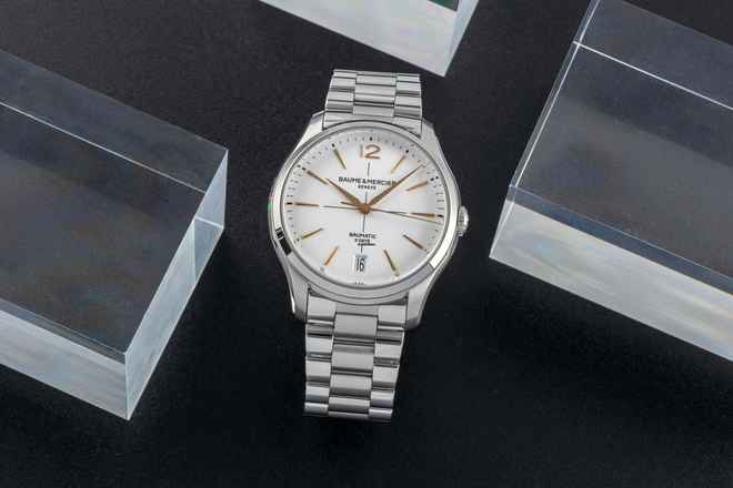  Baume & Mercier Clifton Stahl Automatik Herrenuhr Ref. M0A10793 B&P 2025 