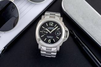 Thumbnail von Panerai Luminor Marina Automatic Stahl / Titan Automatik Herrenuhr Ref. PAM00221