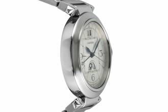 Thumbnail von Cartier Pasha XL Automatik Night & Day Edelstahl Herrenuhr Ref. W31093M7