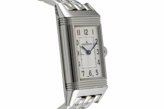 Thumbnail von Jaeger-LeCoultre Reverso Lady Stahl Handaufzug Damenuhr Ref. Q2608140 221.8.86