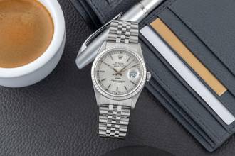 Thumbnail von Rolex Datejust 36 Oyster Stahl Automatik Herrenuhr Ref. 16220 Y-Serie Klassiker