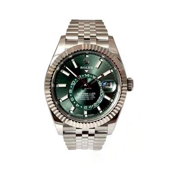 Rolex Sky-Dweller green Dial LC100 2024