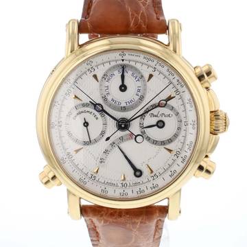  Paul Picot Atelier Technicum Chronograph Rattrapante Yellow Gold SERVICE'26 