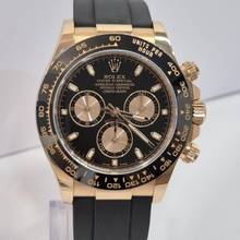 Thumbnail von Rolex Daytona Ouro Rosé Oysterflex Black Dial 40mm Automático Completo