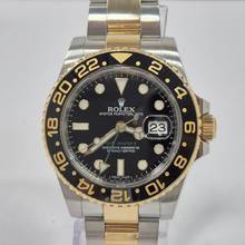 Thumbnail von Rolex GMT-Master II Ceramic Ouro & Aço 40mm Automático Completo