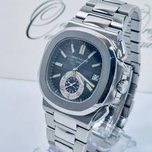 Thumbnail von Patek Philippe Nautilus Flyback Chronograph Blue Dial 40.5mm Automático Completo