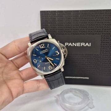  Panerai Luminor Due Ultra Thin 45mm titanium Blue Dial Automático Completo 