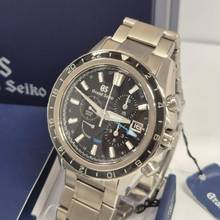 Thumbnail von Grand Seiko Evolution 9 Collection Spring Drive Chrono GMT Power Reserve 45mm Titanium Completo