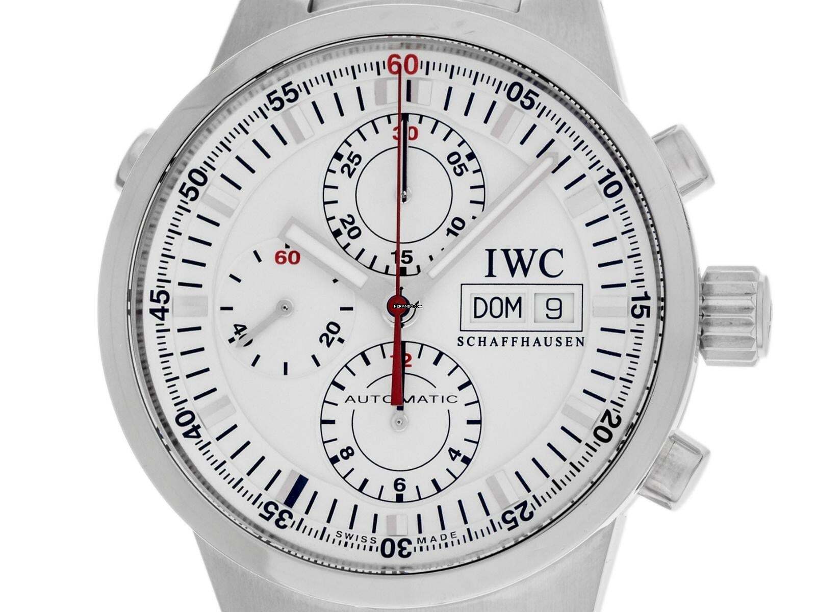 IWC GST Chronograph Rattrapante Ref.IW371522 2004 Full Set Original Unpoliert GST Chronograph Rattrapante