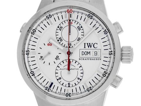  IWC GST Chronograph Rattrapante Ref.IW371522 2004 Full Set Original Unpoliert GST Chronograph Rattrapante 